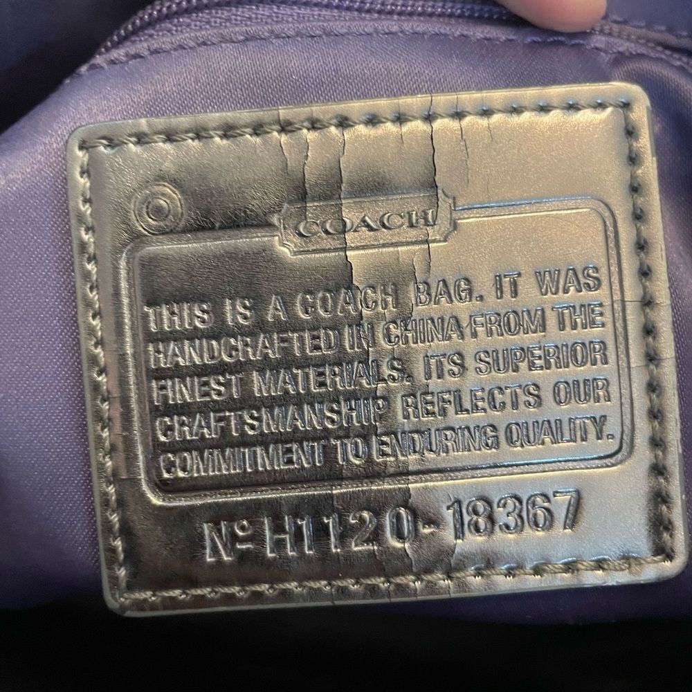 Coach poppy bag - Picture 6 of 8